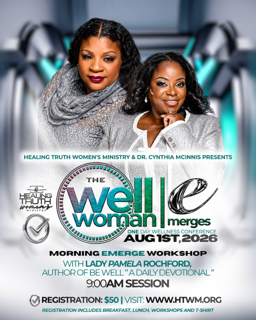 Morning Emerge Workshop flyer with Lady Pamela Rochford